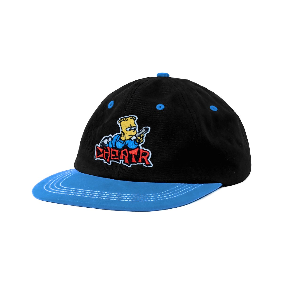 Punk Hat, Black / Blue