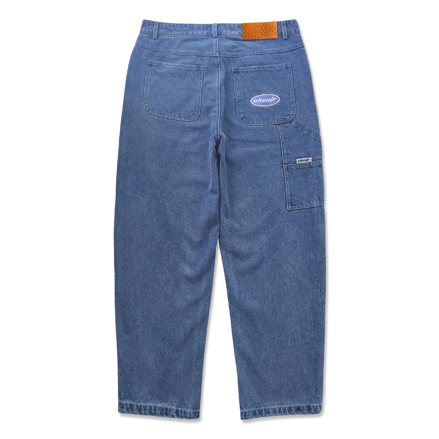 Baggy Jeans, Washed Indigo