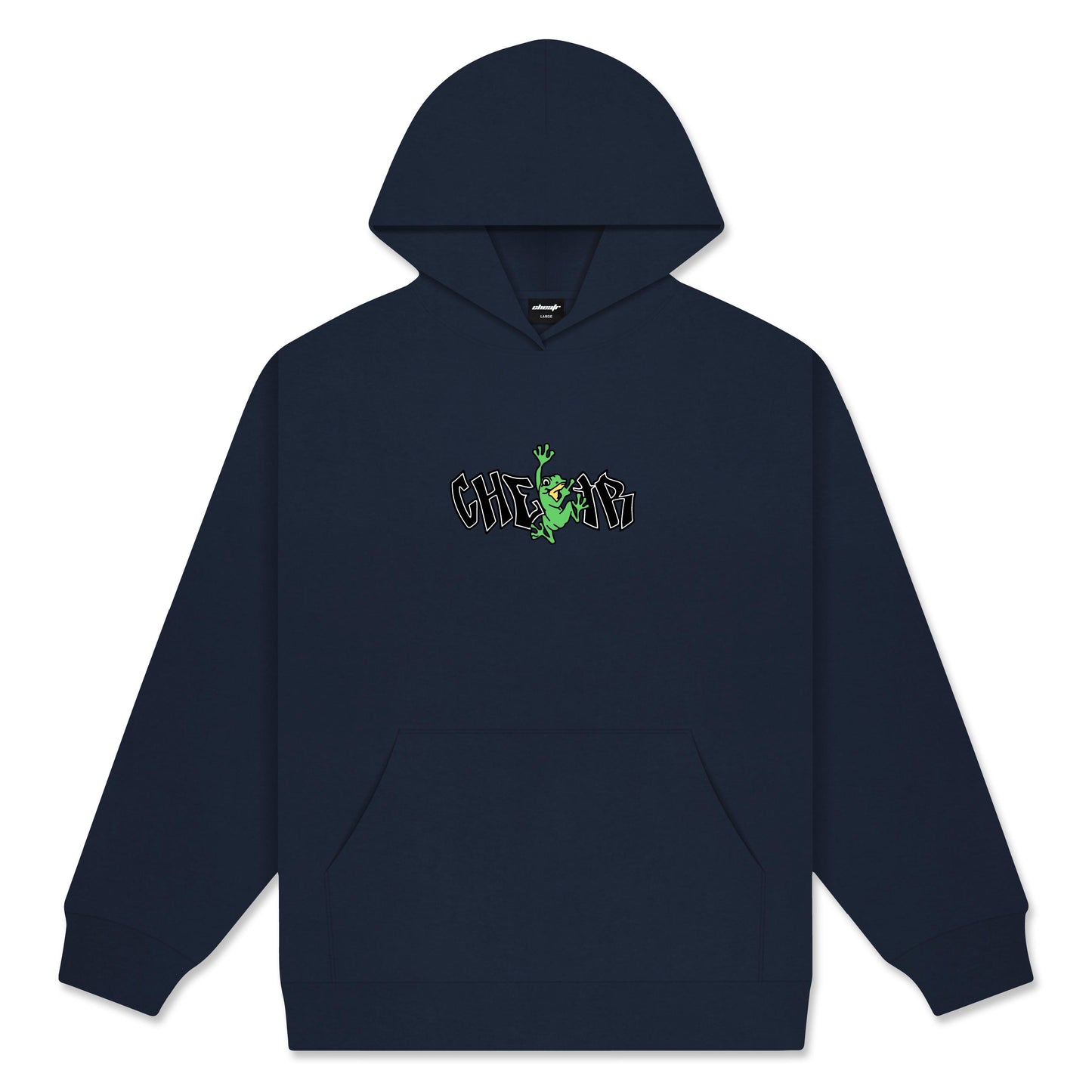 Frog Hoodie, Navy
