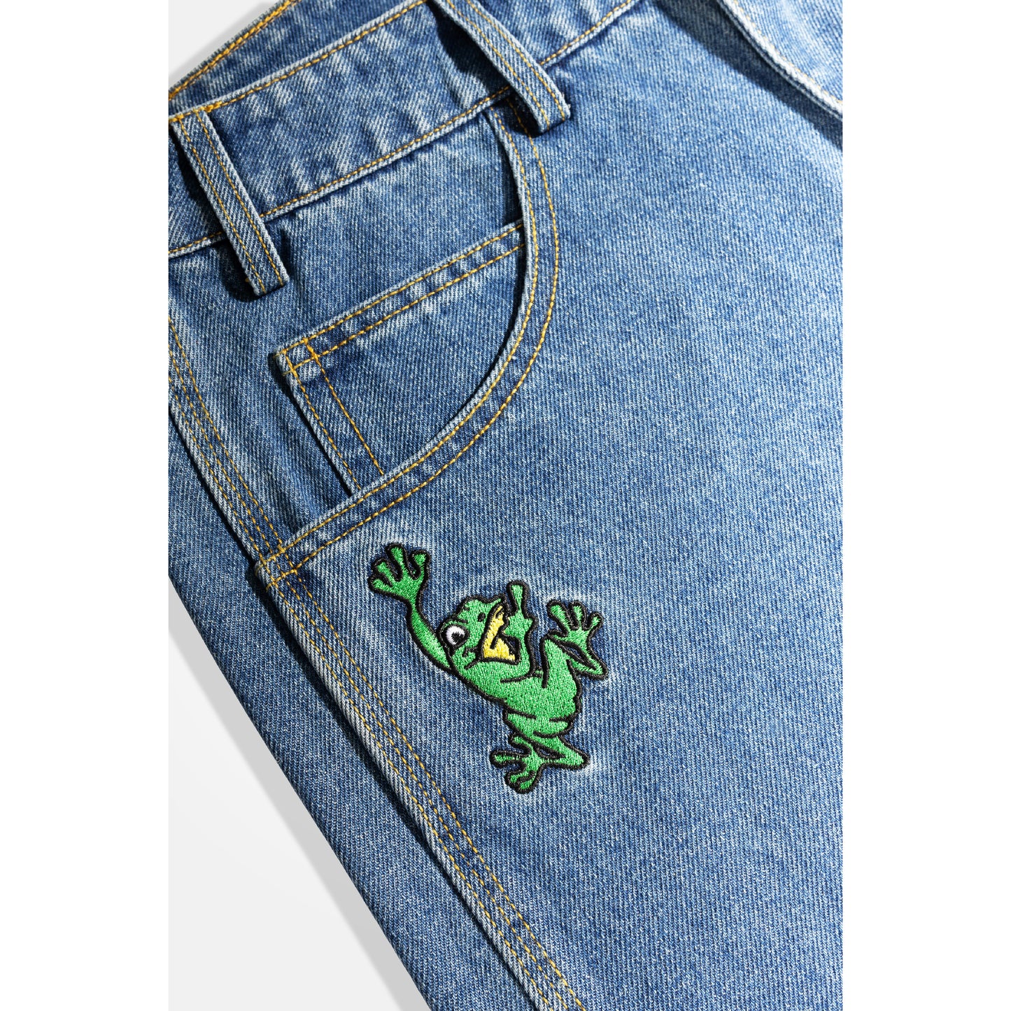 Frog Denim Jeans, Washed Indigo
