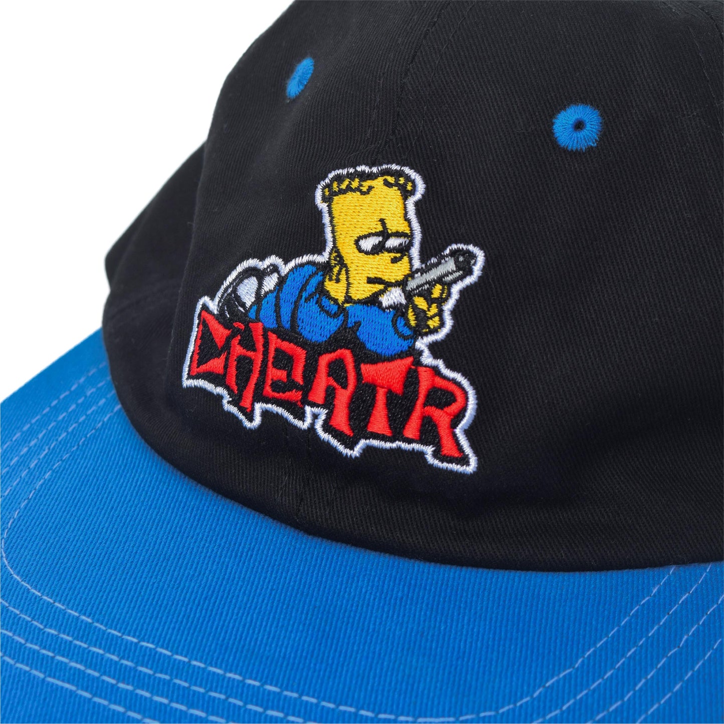 Punk Hat, Black / Blue