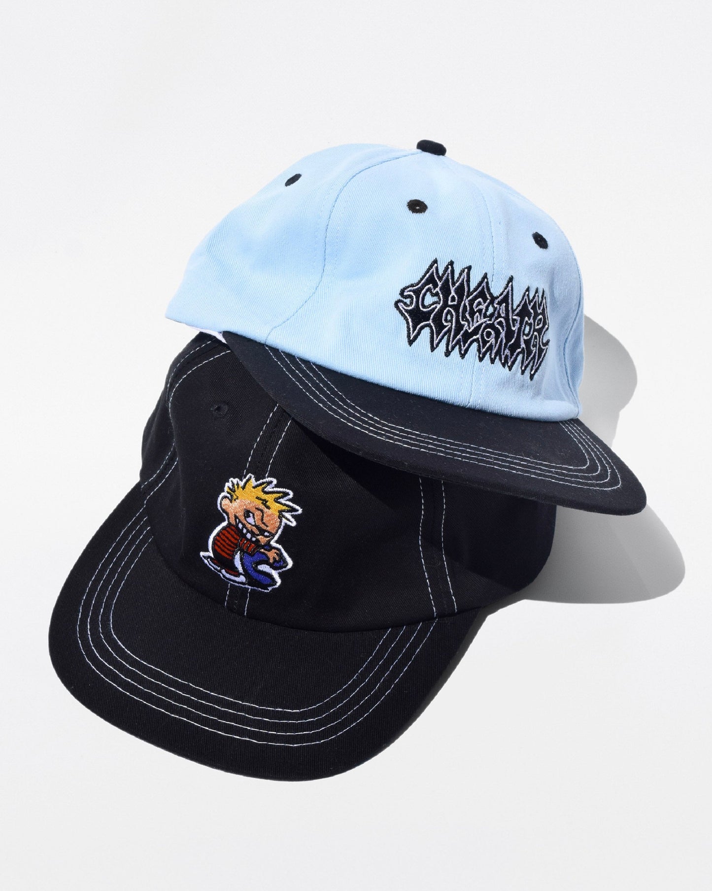 Thrash Hat, Powder Blue / Black
