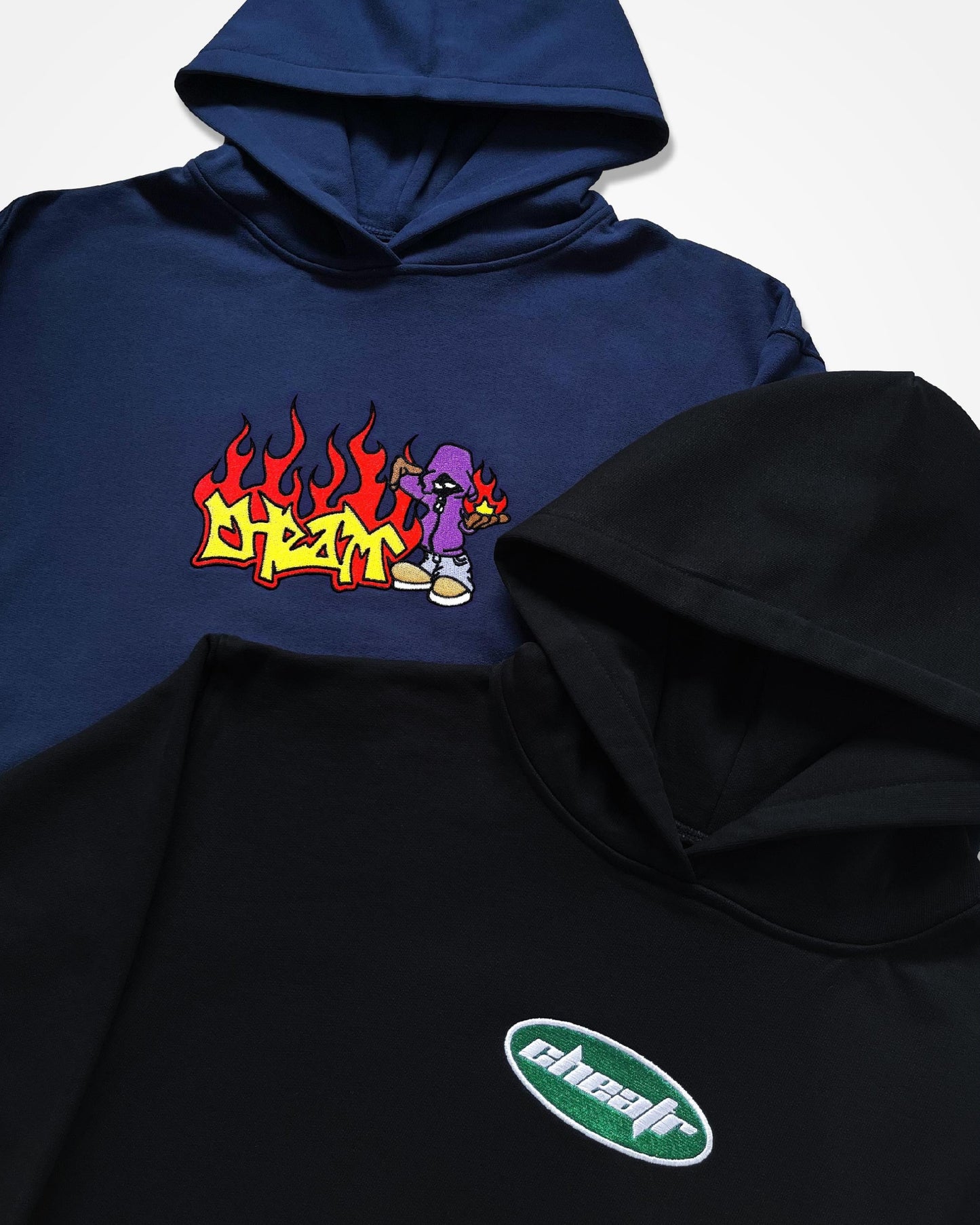 Oval Hoodie, Black