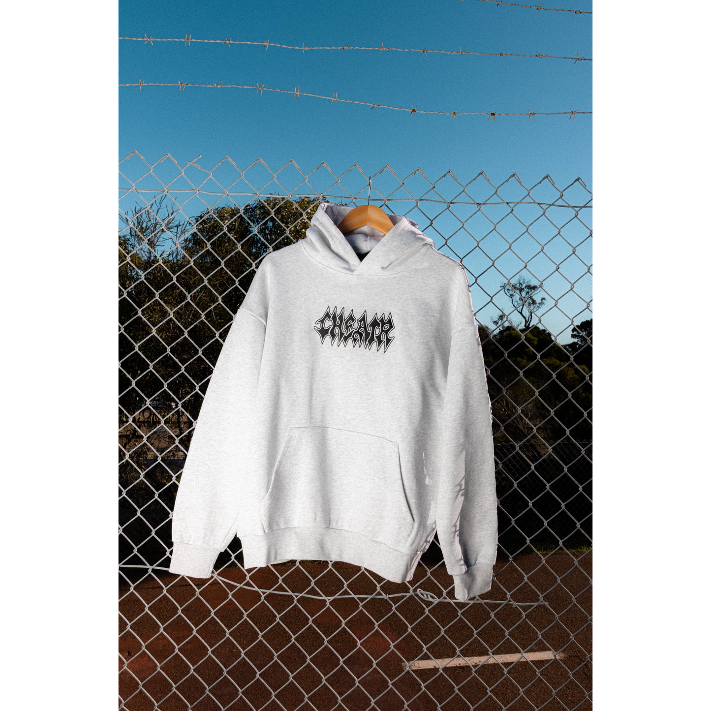 Thrash Hoodie, Ash