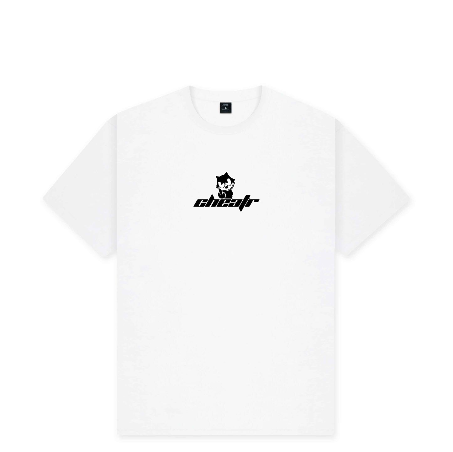 Feline Tee, White