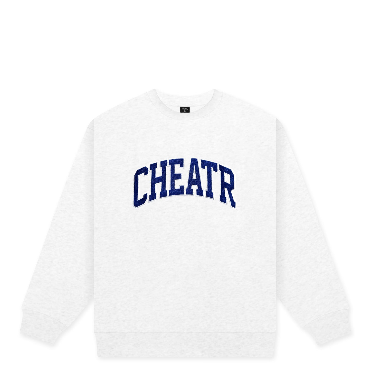 College Crewneck, Ash