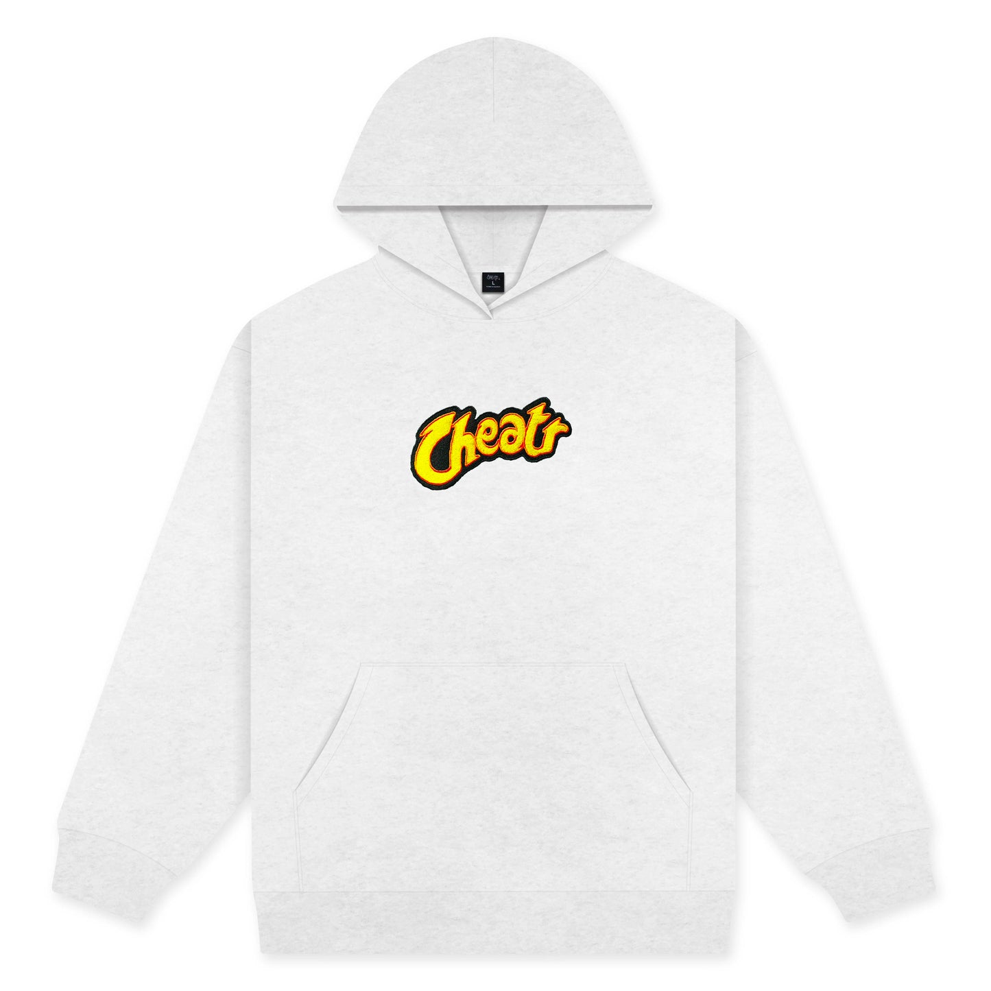 Flamin' Hot Hoodie, Ash