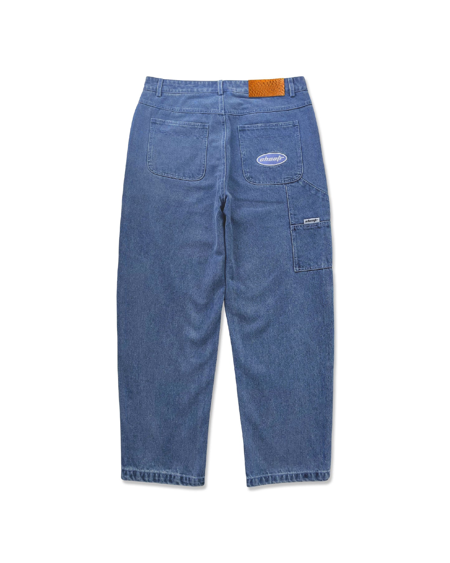 Baggy Jeans, Washed Indigo