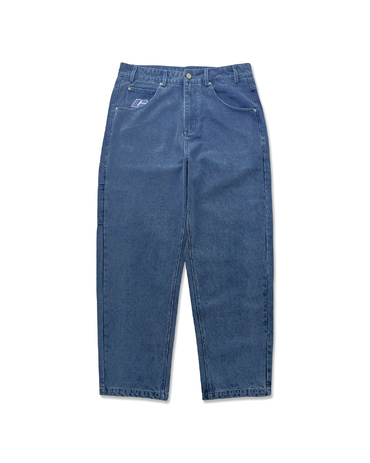 Baggy Jeans, Washed Indigo