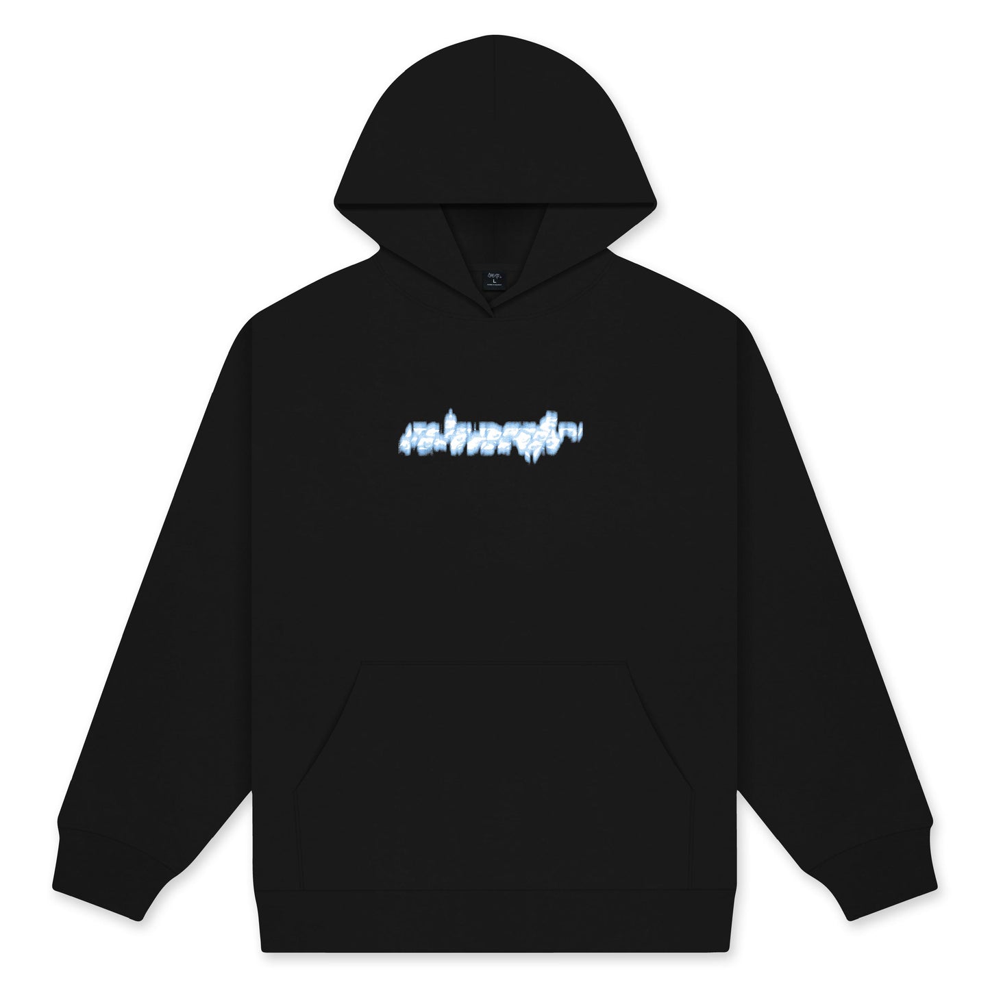 Glitch Hoodie, Black