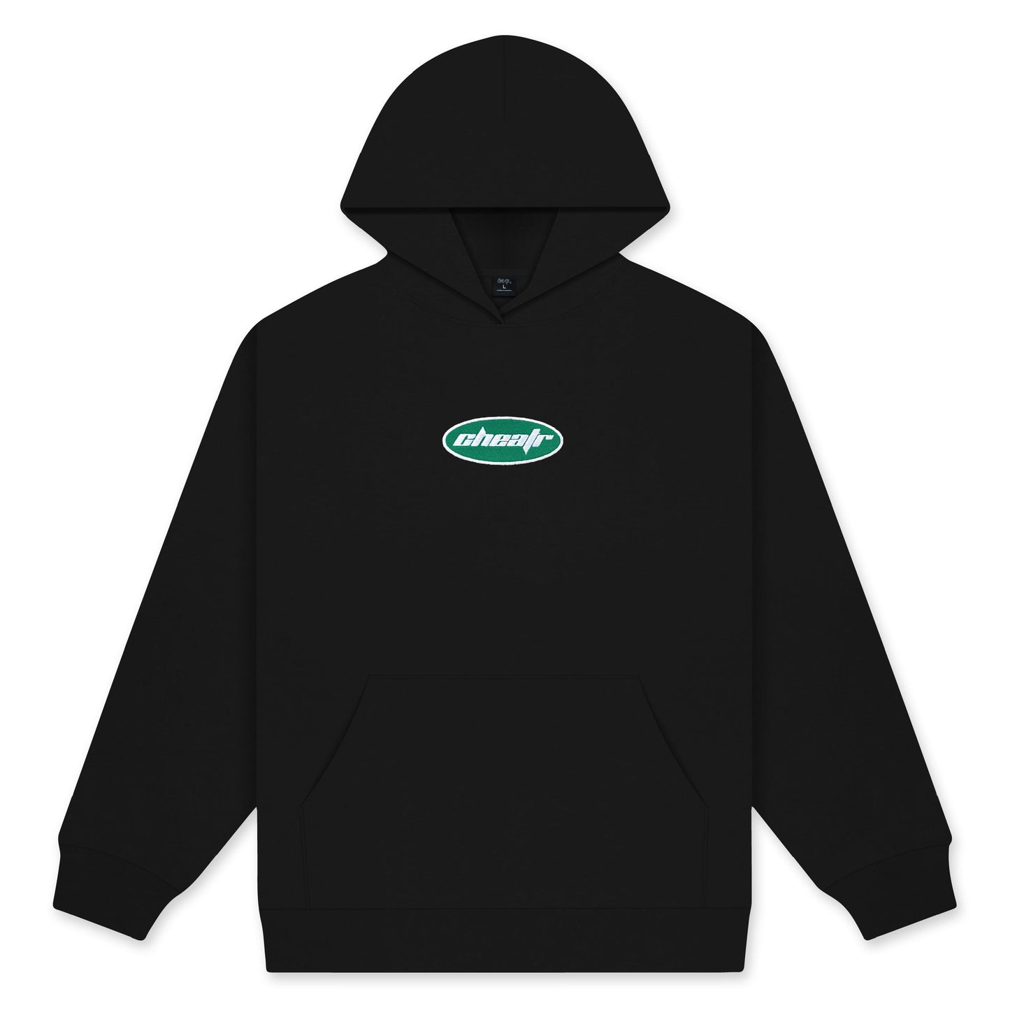 Oval Hoodie, Black