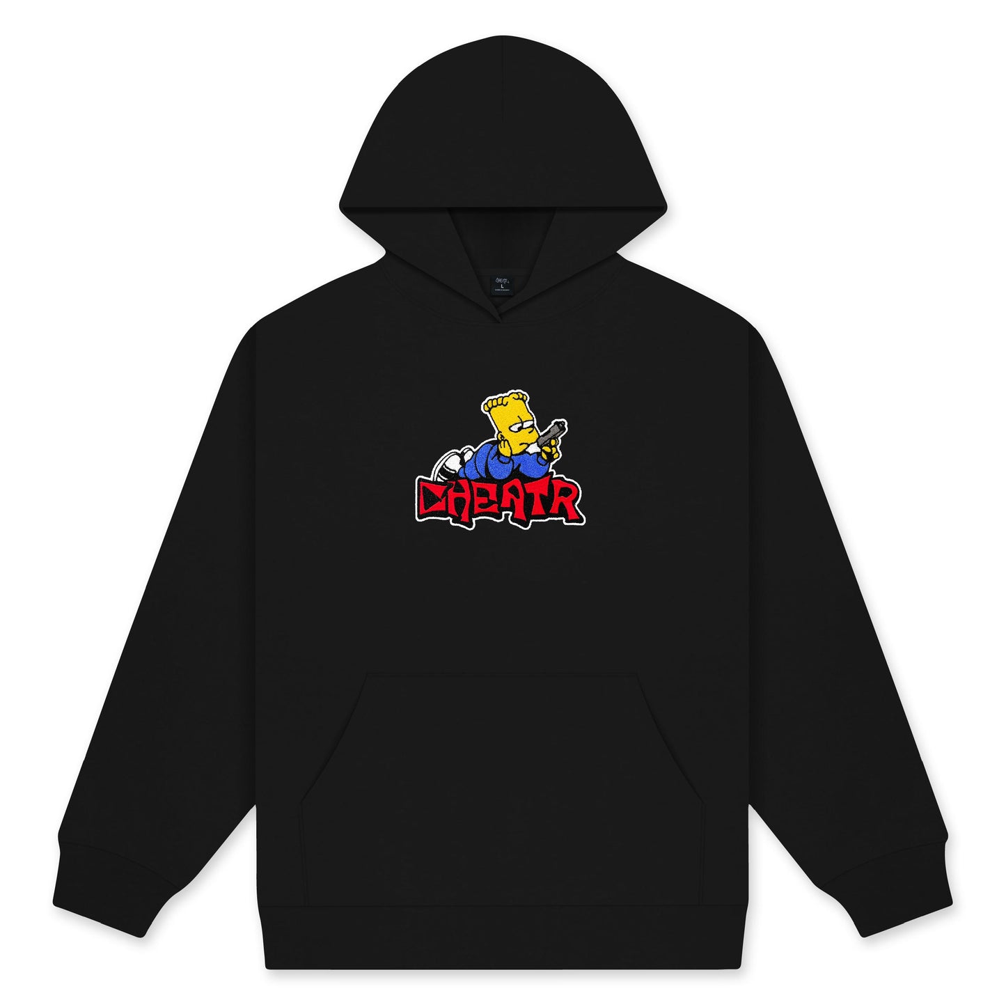 Punk Hoodie, Black