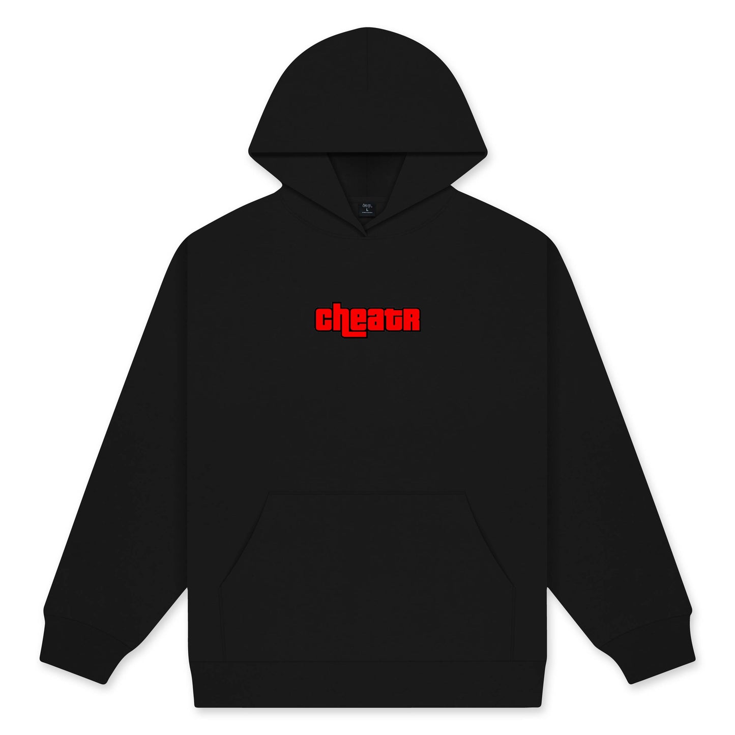 Black Wasted Hoodie