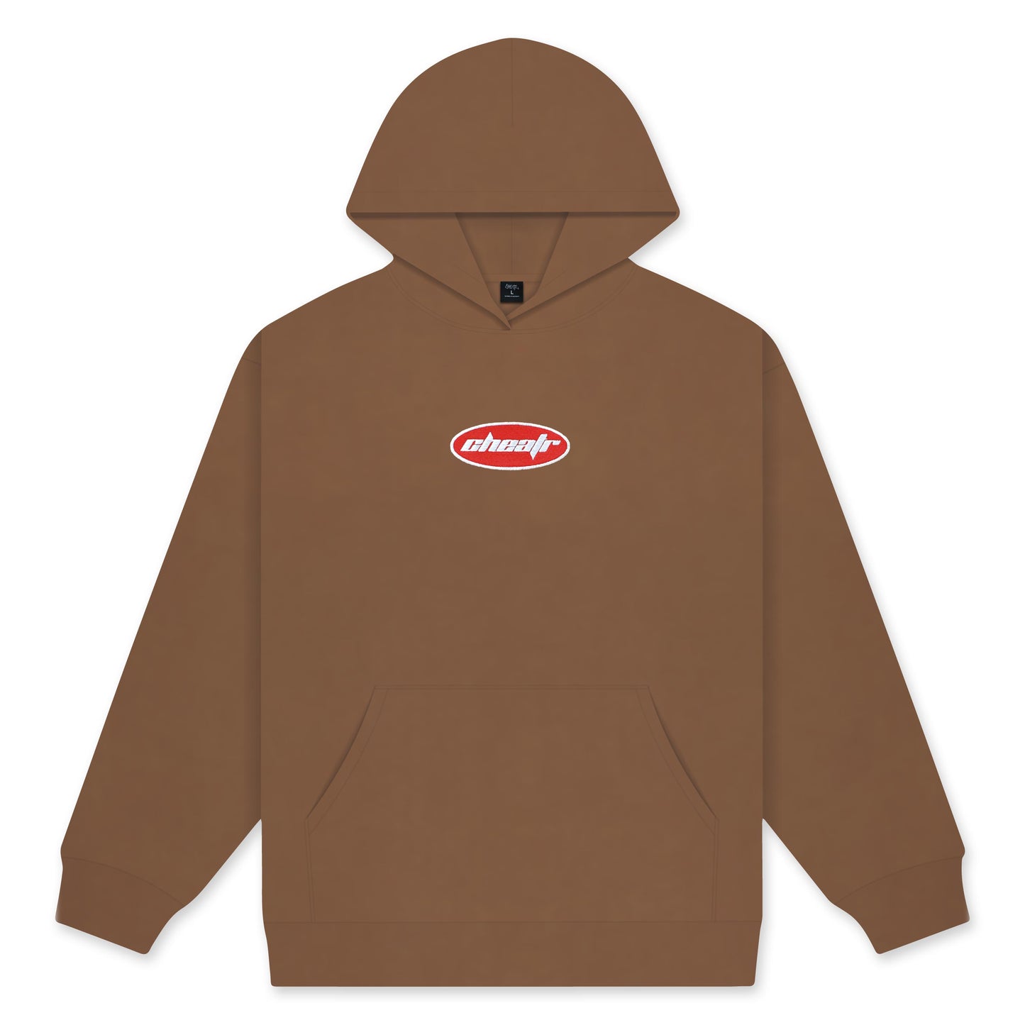 Oval Hoodie, Brown