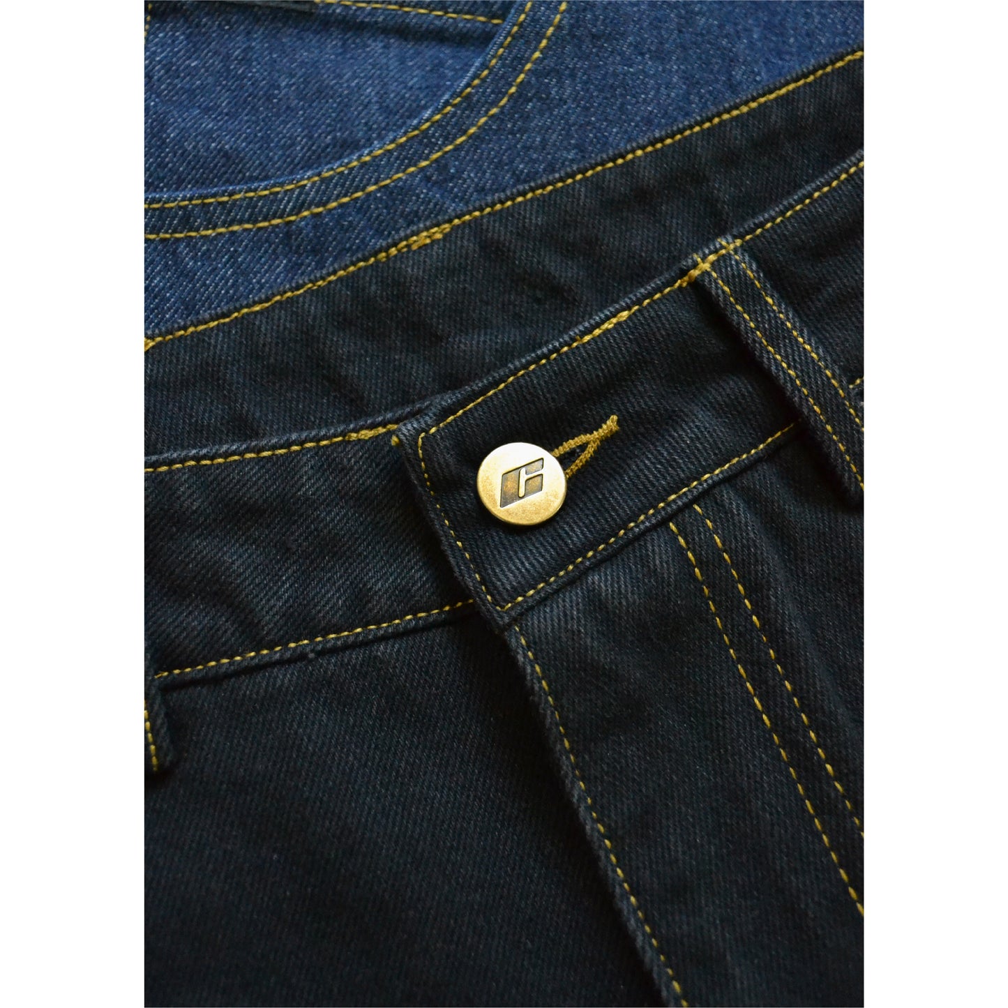 Staple Denim Shorts, Black