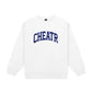 College Crewneck, Ash