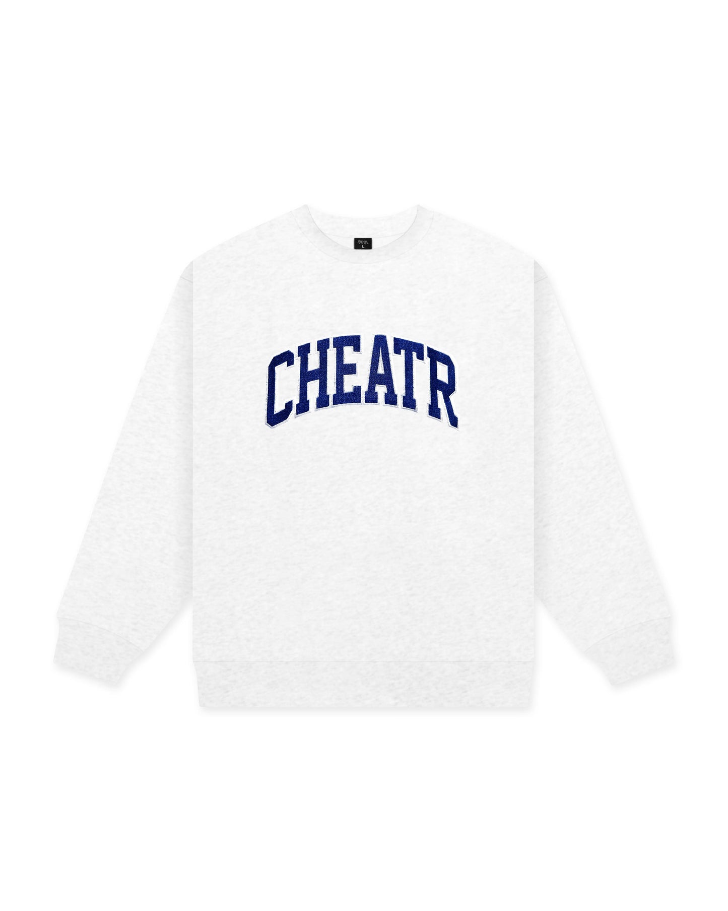 College Crewneck, Ash