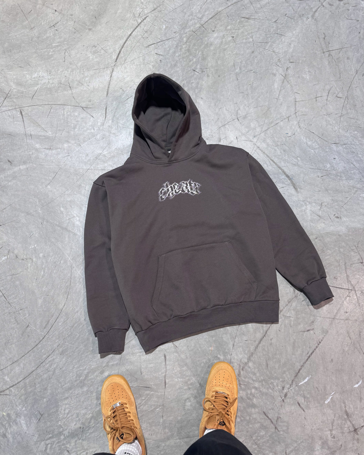 Etch Hoodie, Charcoal