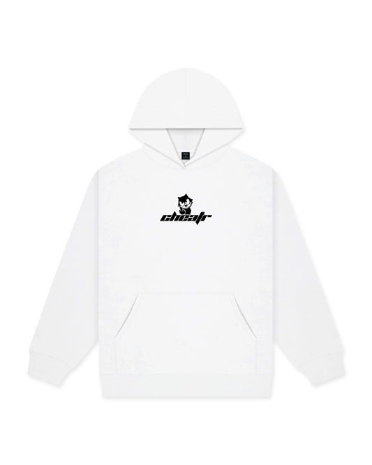 Feline Hoodie, White