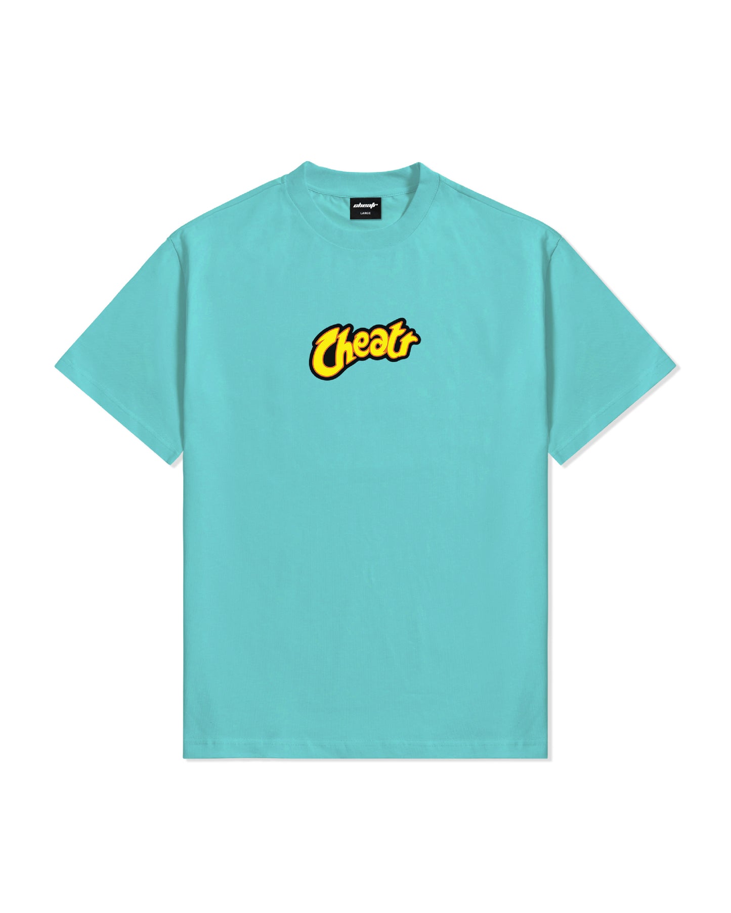 Flamin' Hot Tee, Turquoise