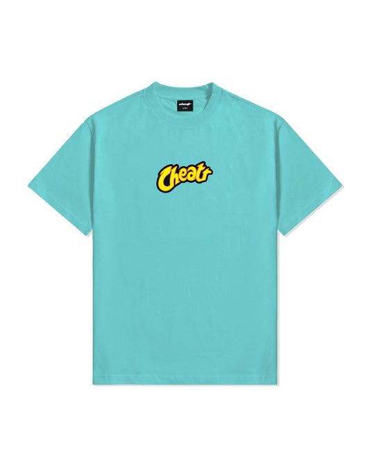 Flamin' Hot Tee, Turquoise