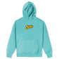 Flamin' Hot Hoodie, Turquoise