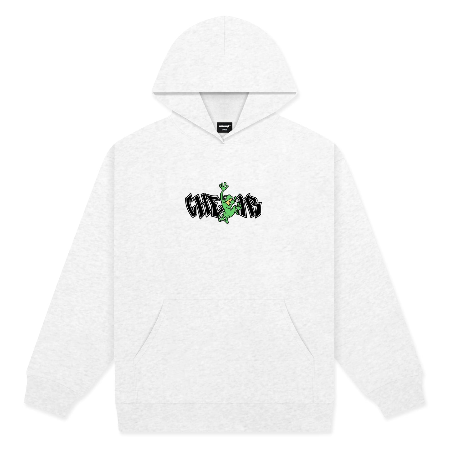 Frog Hoodie, Ash