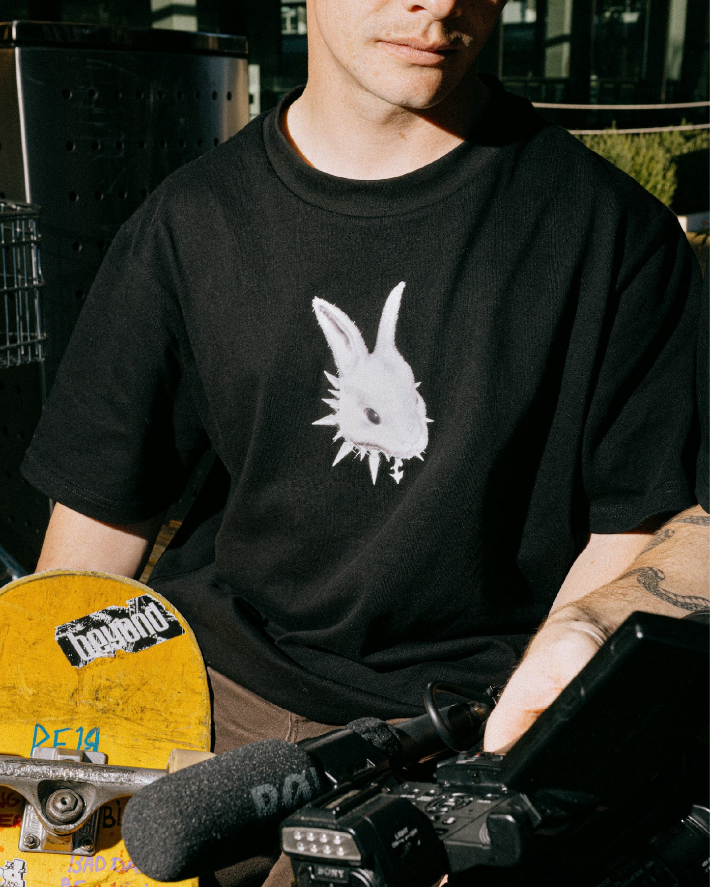 Bunny Tee, Black