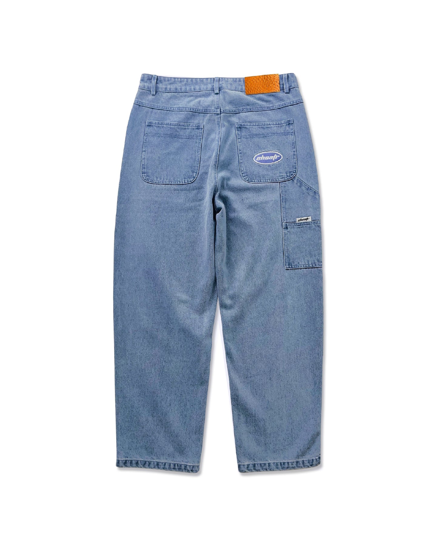 Baggy Jeans, Light Washed Indigo