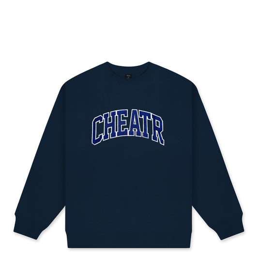 College Crewneck, Navy