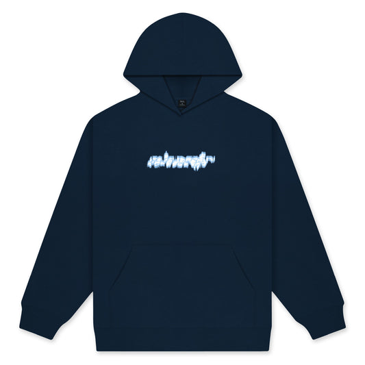 Glitch Hoodie, Navy