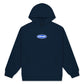 Oval Hoodie, Navy