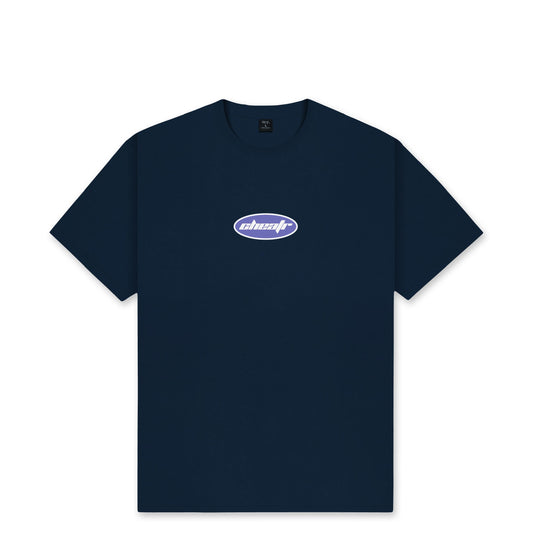 Oval Tee, Navy