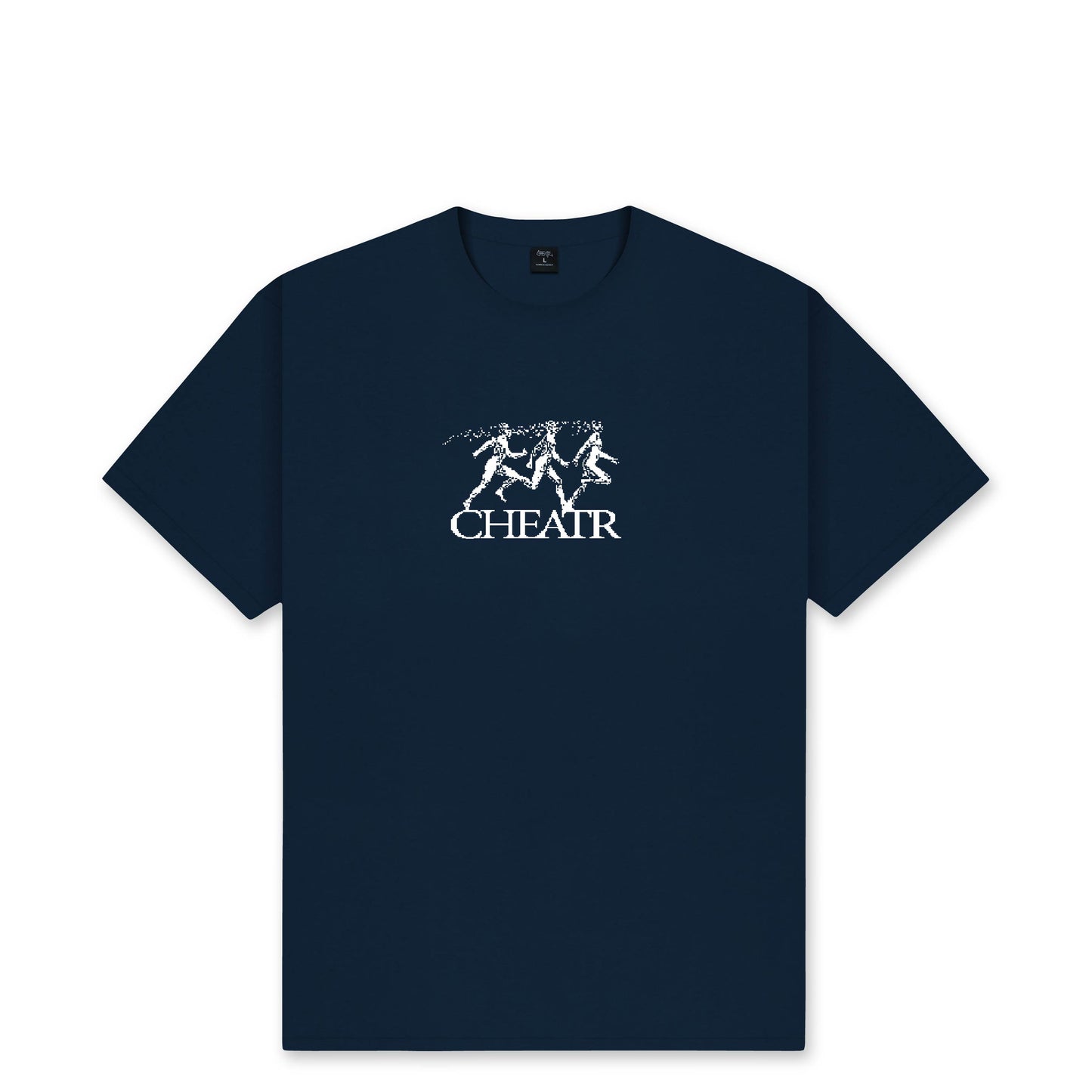 Trilogy Tee, Navy