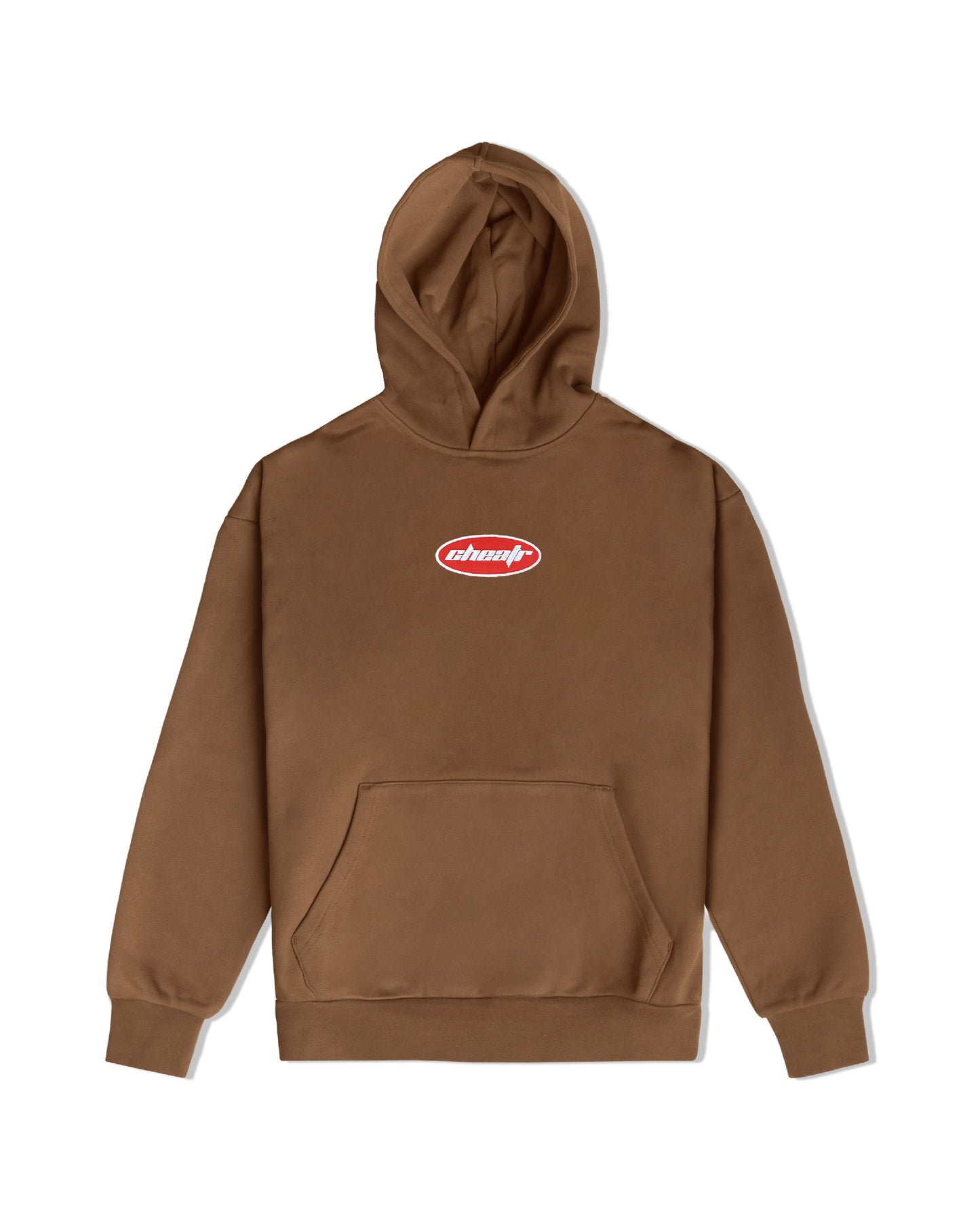 Oval Hoodie, Brown