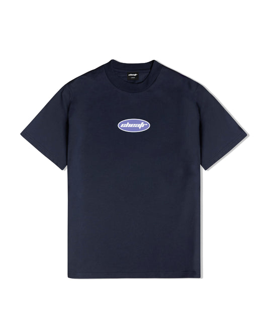 Oval Tee, Navy