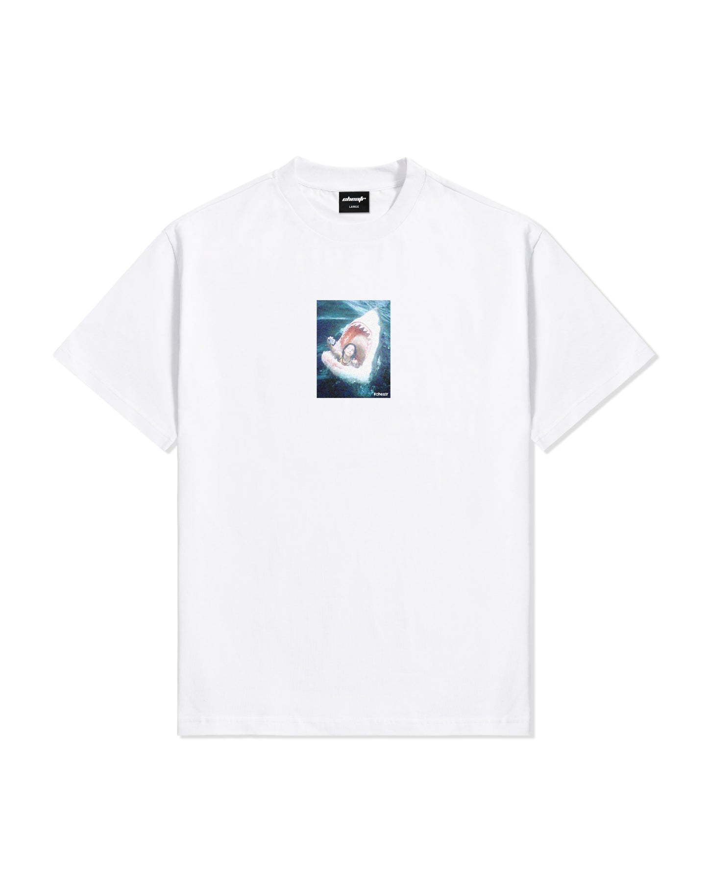 Selfie Tee, White