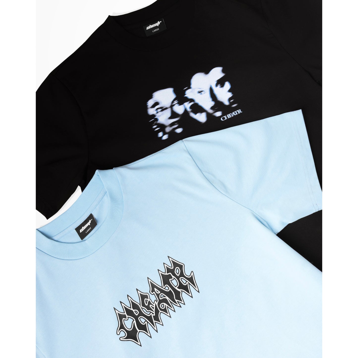 Thrash Tee, Sky Blue
