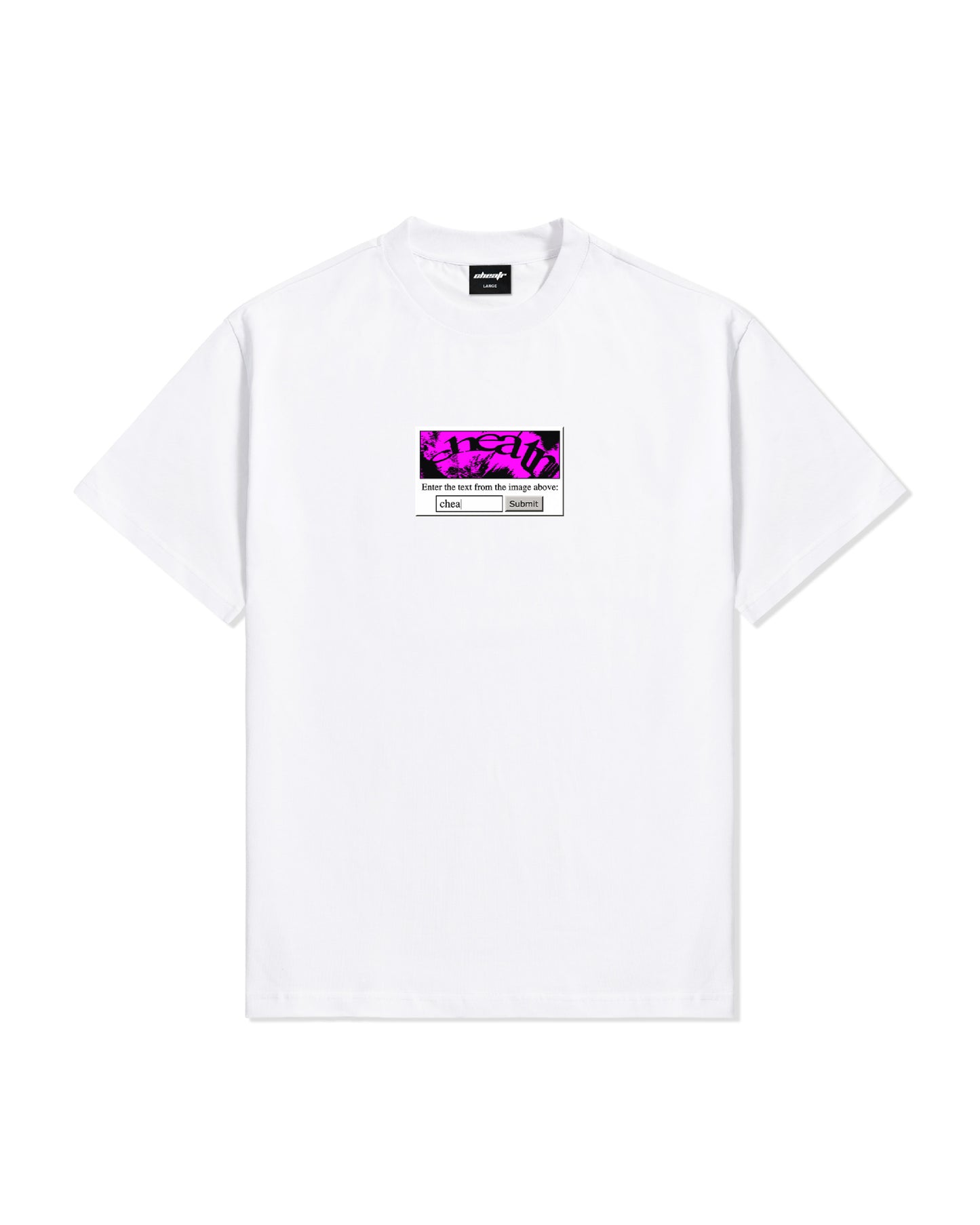 Verify Tee, White
