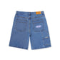 Denim Shorts, Washed Indigo