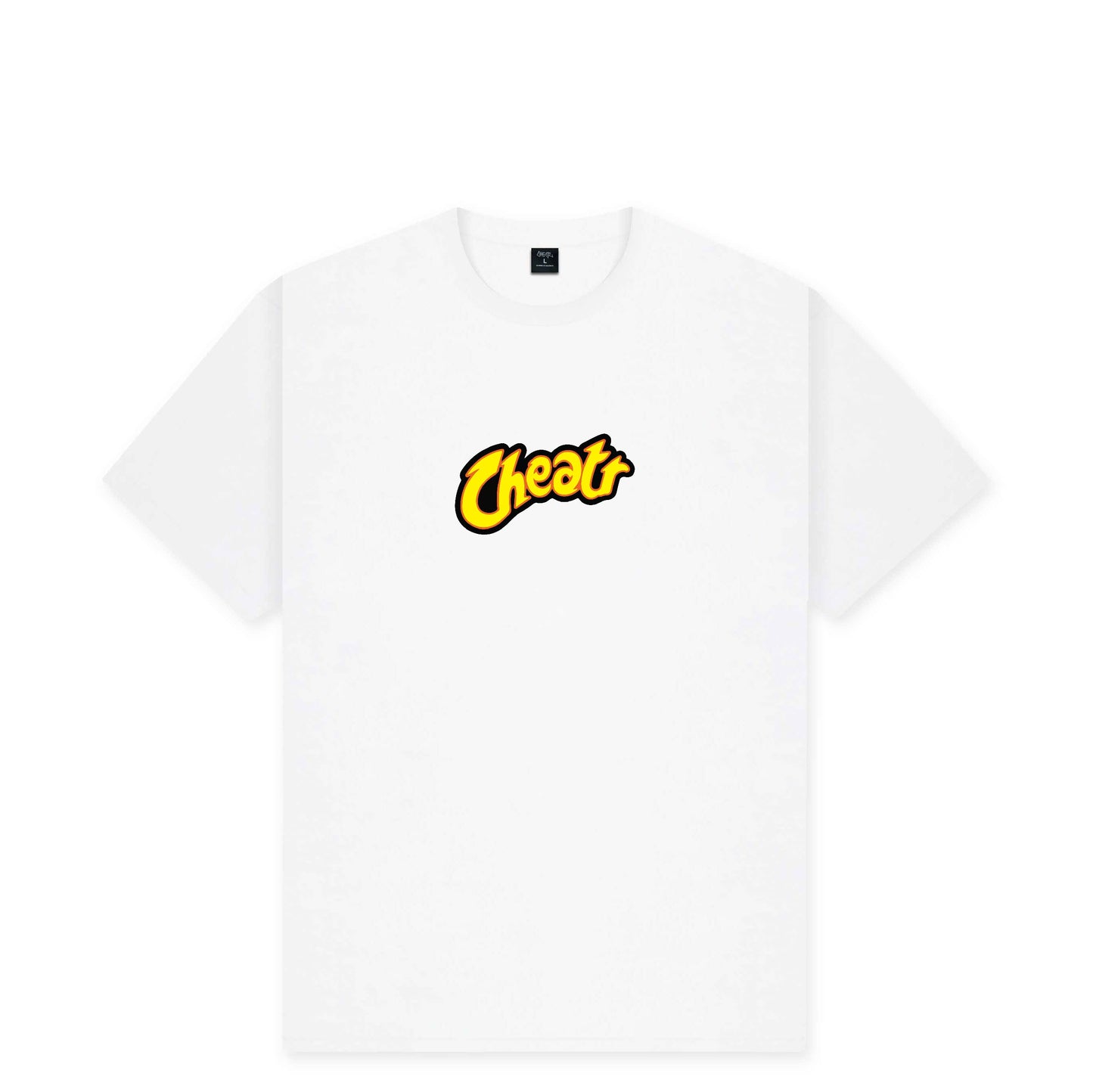 White Flamin' Hot Tee