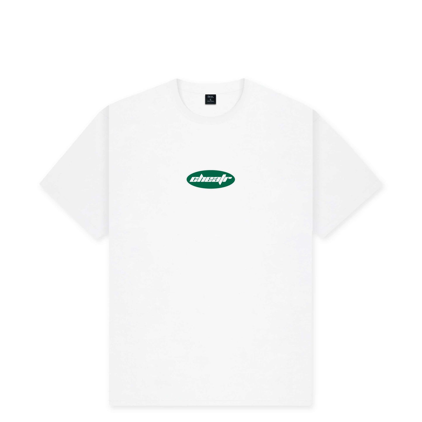 Oval Tee, White